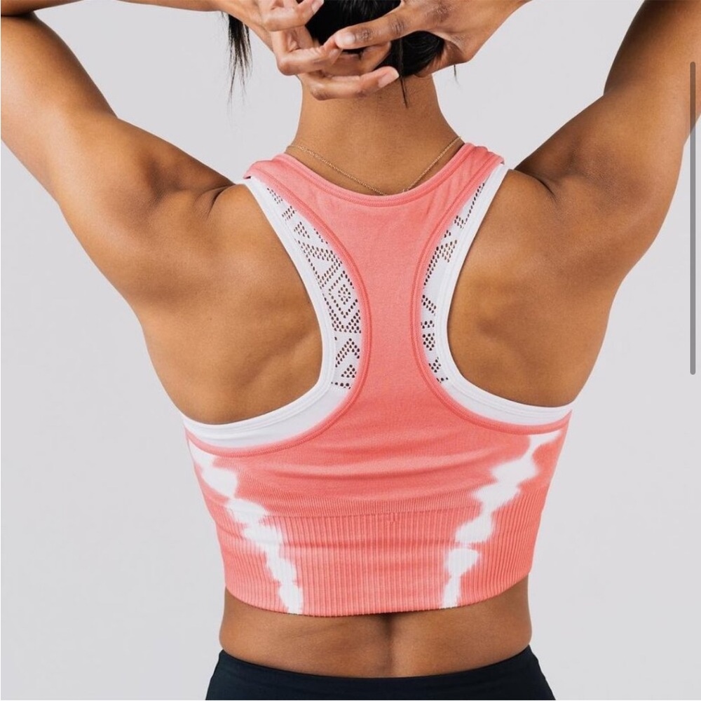 Zyia pink Hendrix Halter Top size large